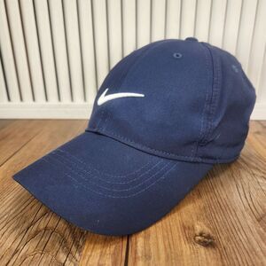 Nike Legacy91 Dri-Fit Golf Tennis Strapback Hat Cap Blue Athletic Sports Running
